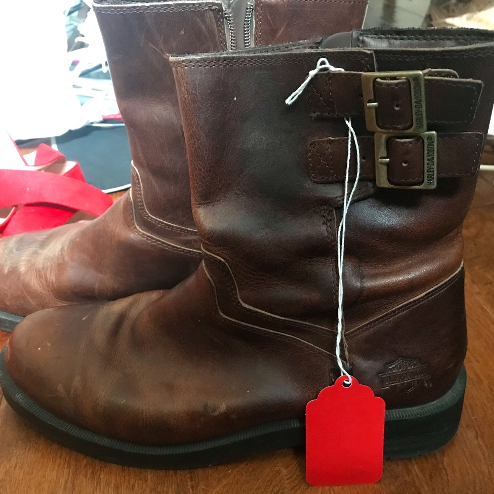 Harley Davidson Boots Mens Size 10